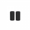Ljushållare hög 2-pack svart stål